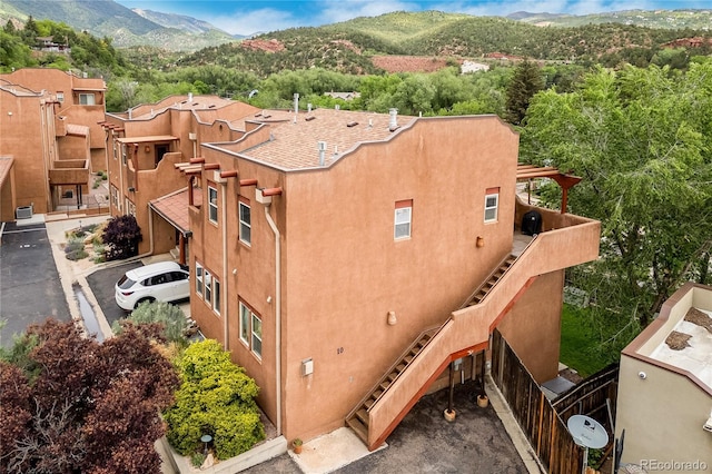 10 Taos Pl, Manitou Springs, CO 80829 - bird's eye view of a mountainous background