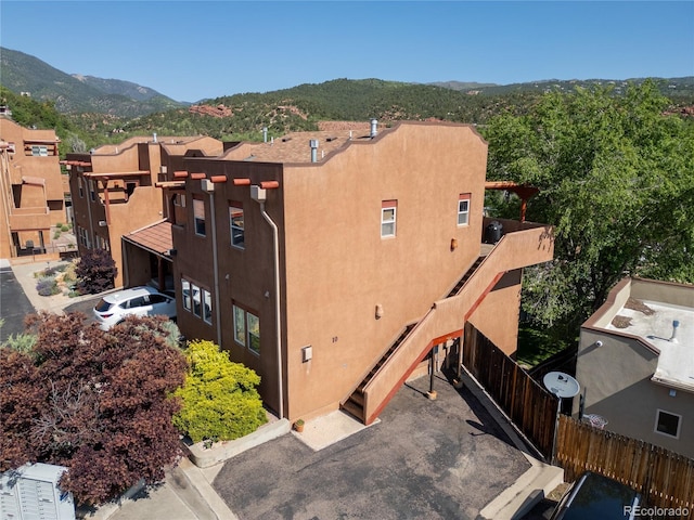 10 Taos Pl, Manitou Springs, CO 80829 - drone / aerial view of a mountain backdrop