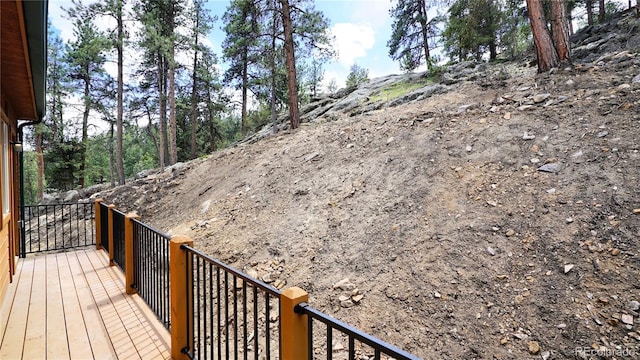 325 Bob Cat Trl, Bailey, CO 80421 - view of wooden deck