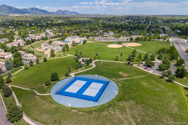 7081 Salvia St, Arvada, CO 80007 - drone / aerial view of mountains