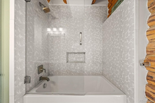 80 Spruce Ct, Evergreen, CO 80439 - bathroom with shower / tub combination