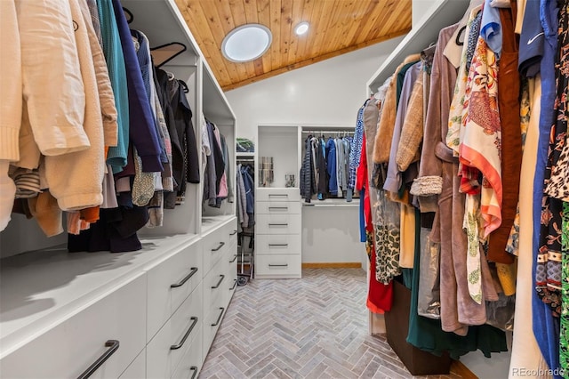 80 Spruce Ct, Evergreen, CO 80439 - spacious closet featuring lofted ceiling
