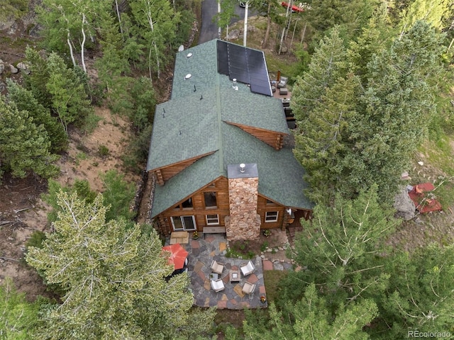 80 Spruce Ct, Evergreen, CO 80439 - aerial view of property and surrounding area