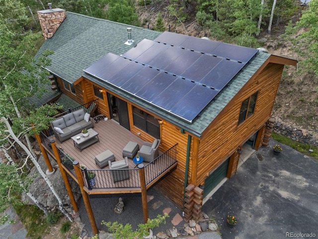80 Spruce Ct, Evergreen, CO 80439 - aerial view of property and surrounding area