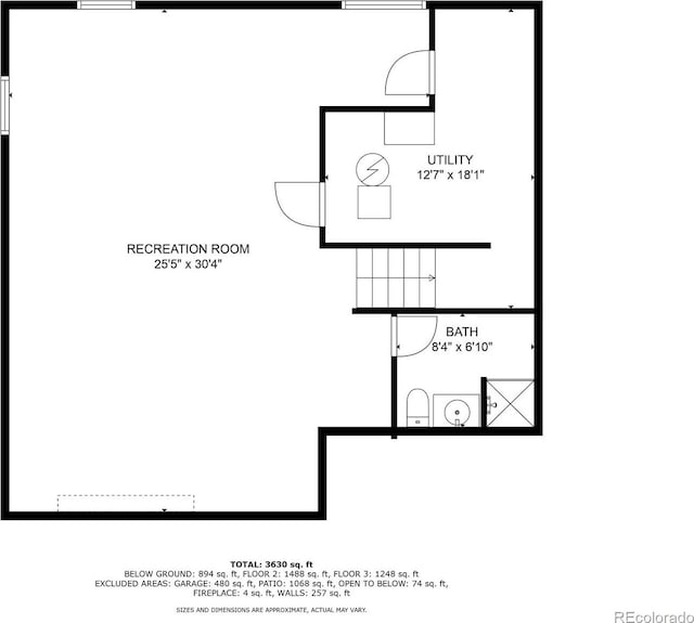 10289 E Berry Dr, Greenwood Village, CO 80111 - view of floor plan / room layout
