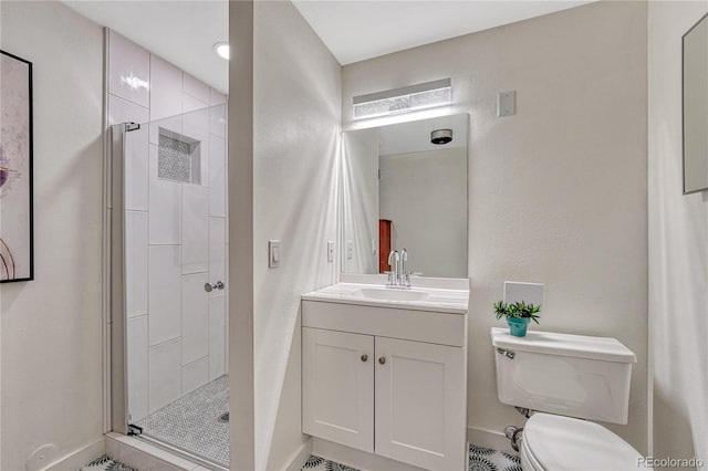 10289 E Berry Dr, Greenwood Village, CO 80111 - bathroom featuring a stall shower and vanity