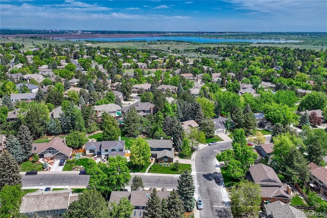 10289 E Berry Dr, Greenwood Village, CO 80111 - aerial view of residential area with a nearby body of water