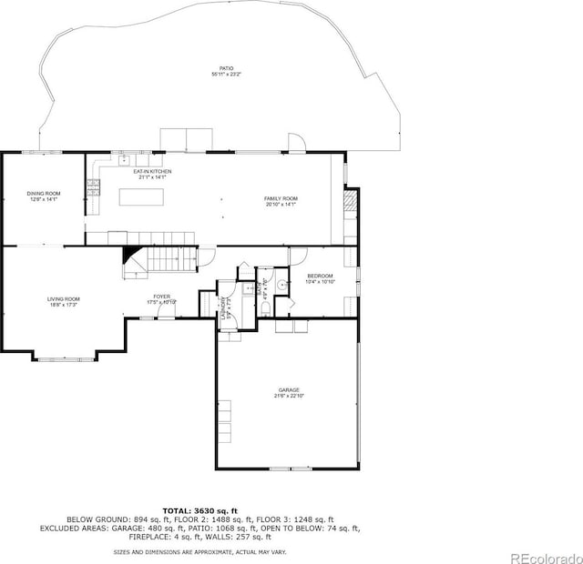 10289 E Berry Dr, Greenwood Village, CO 80111 - view of room layout