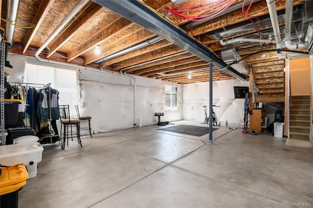 11460 W Tanforan Cir, Littleton, CO 80127 - below grade area with stairs