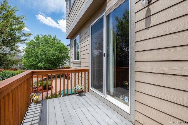 11460 W Tanforan Cir, Littleton, CO 80127 - view of wooden terrace