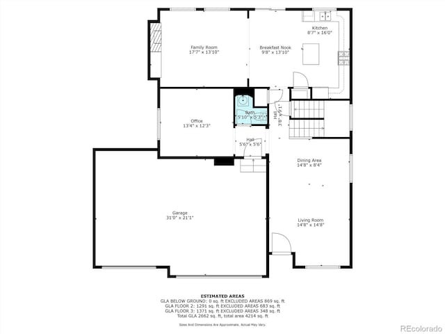 11460 W Tanforan Cir, Littleton, CO 80127 - floor plan / room layout