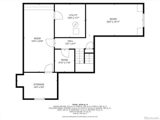 5922 E Briarwood Dr, Centennial, CO 80112 - view of property floor plan
