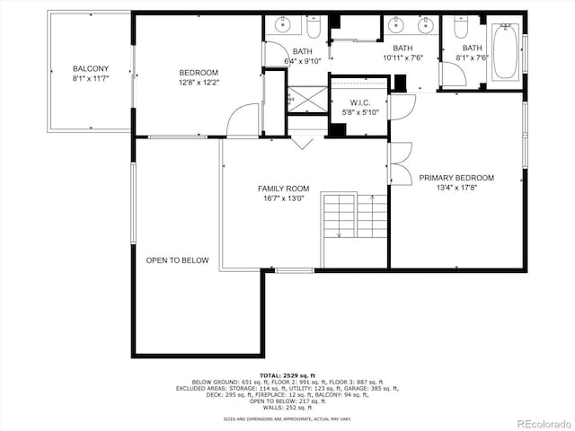 5922 E Briarwood Dr, Centennial, CO 80112 - view of home floor plan