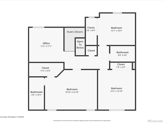 11082 Fillmore Way, Northglenn, CO 80233 - view of floor plan / room layout