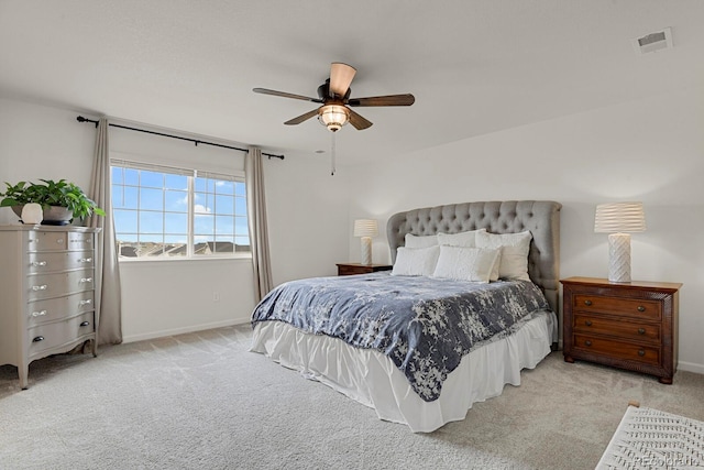 7325 S Waterloo Way, Aurora, CO 80016 - carpeted bedroom featuring baseboards and ceiling fan