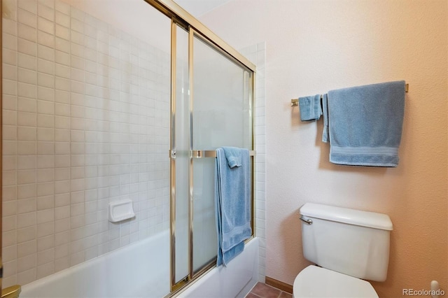 12963 W 84th Pl, Arvada, CO 80005 - full bath with toilet and bath / shower combo with glass door