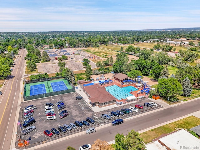 5895 W Plymouth Dr, Littleton, CO 80128 - aerial view of a tree filled landscape