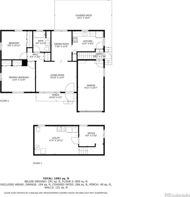 3231 S Elati St, Englewood, CO 80110 - home floor plan