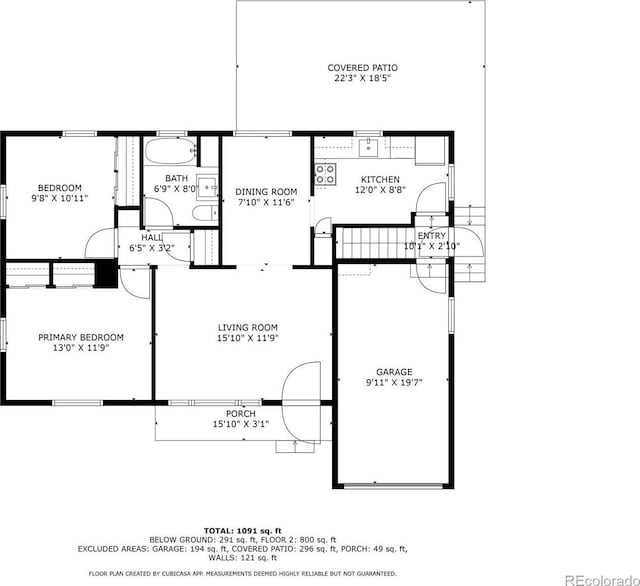 3231 S Elati St, Englewood, CO 80110 - room layout