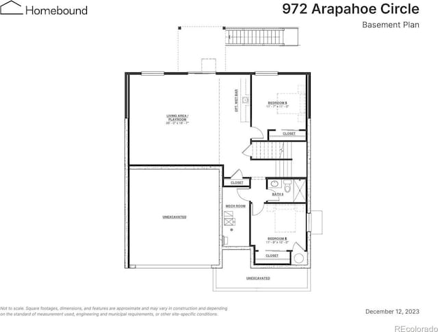 972 Arapahoe Cir, Louisville, CO 80027 - floor plan