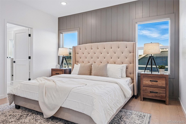 972 Arapahoe Cir, Louisville, CO 80027 - bedroom with recessed lighting, baseboards, and wood finished floors