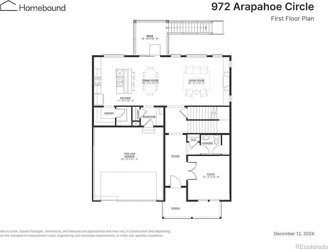 972 Arapahoe Cir, Louisville, CO 80027 - plan
