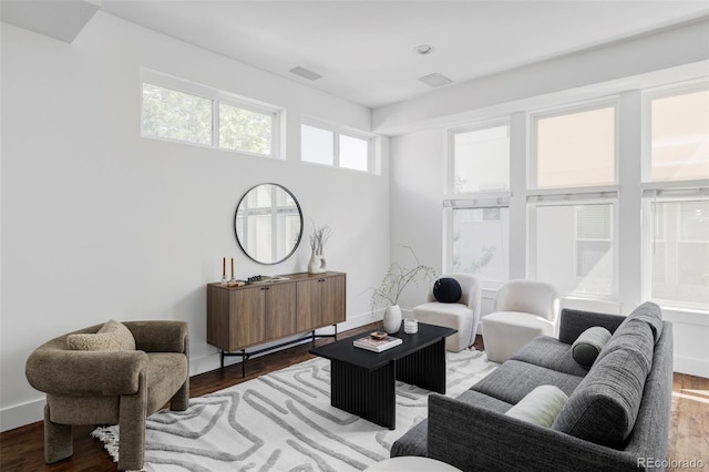 1715 Boulder St, Denver, CO 80211 - living room with wood finished floors