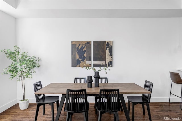 1715 Boulder St, Denver, CO 80211 - dining area featuring wood finished floors