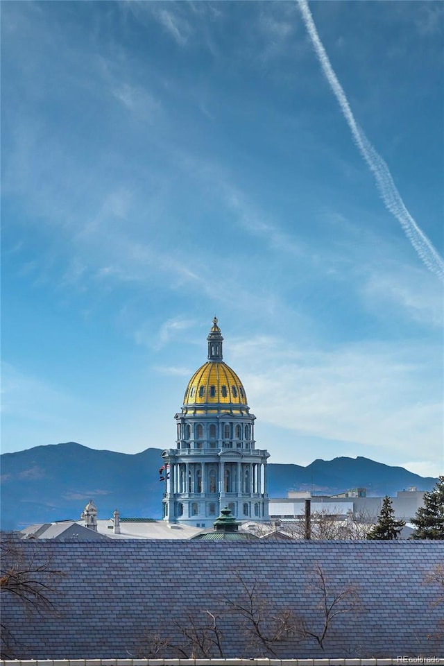 view of property with a mountain view