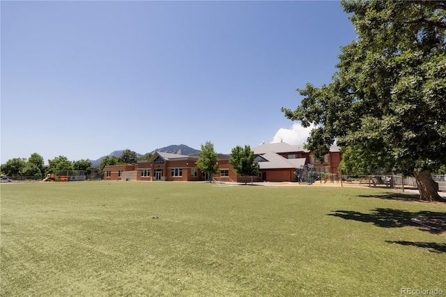 2429 Spruce St Unit 4, Boulder, CO 80302 - view of yard with a mountain view