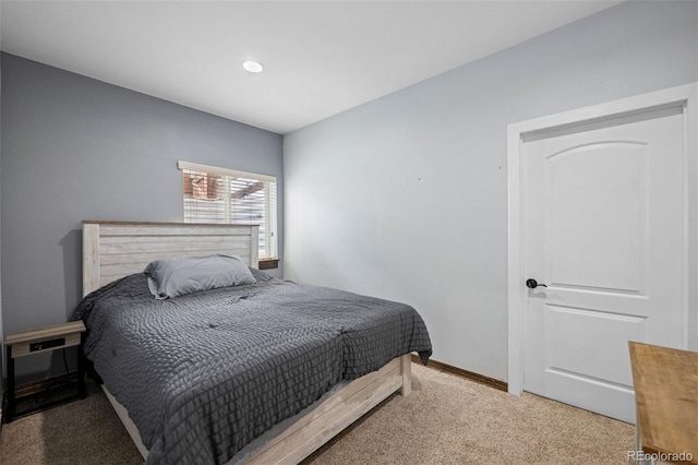 20366 Spruce Point Pl, Parker, CO 80134 - bedroom with light colored carpet and recessed lighting