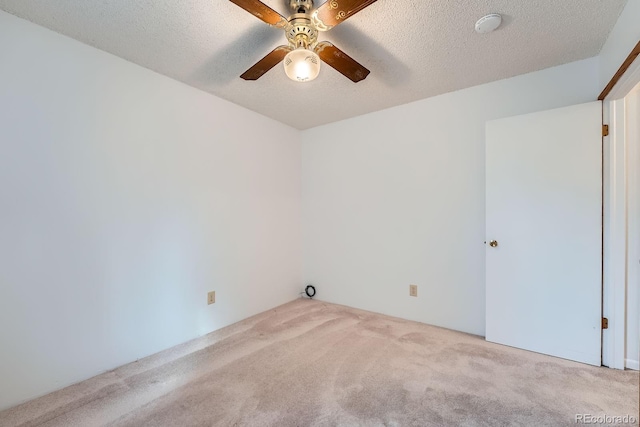 744 Memphis St, Aurora, CO 80011 - carpeted empty room featuring a ceiling fan and a textured ceiling