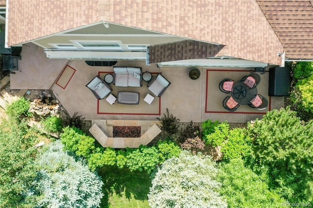 6696 S Quail Ct, Littleton, CO 80127 - view from above of property