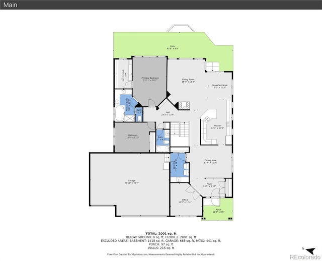 6696 S Quail Ct, Littleton, CO 80127 - view of room layout