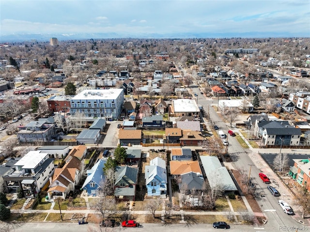 3643 Shoshone St, Denver, CO 80211 - aerial perspective of suburban area