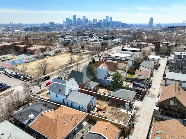 3643 Shoshone St, Denver, CO 80211 - bird's eye view of a skyline view