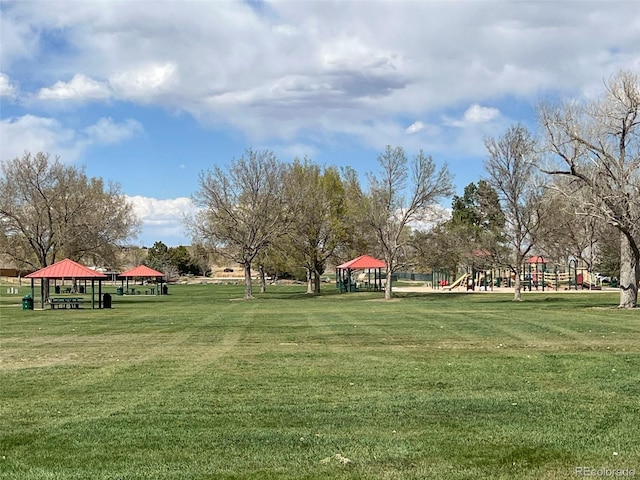 12664 Ulster St, Thornton, CO 80602 - surrounding community featuring a gazebo and a yard