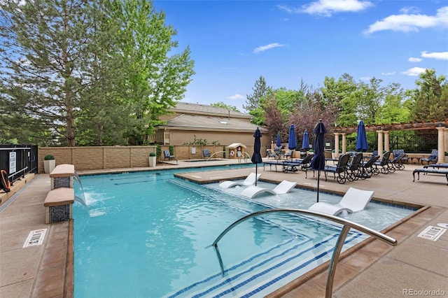 2500 E Cherry Creek S Drive 313, Denver, CO 80209 - community pool featuring a patio