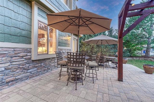10459 Rivington Ct, Lone Tree, CO 80124 - view of patio / terrace featuring outdoor dining area
