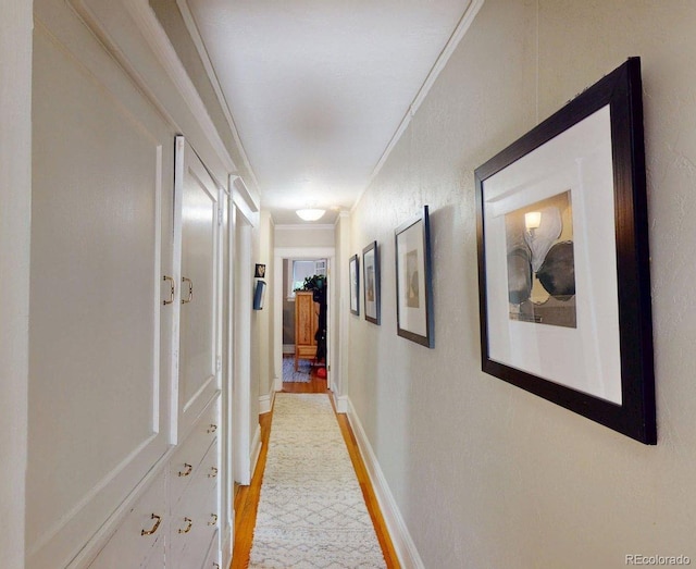 126 S Clarkson St, Denver, CO 80209 - corridor featuring light wood-style floors and baseboards