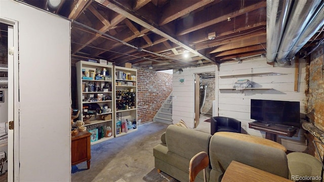 126 S Clarkson St, Denver, CO 80209 - view of unfinished basement
