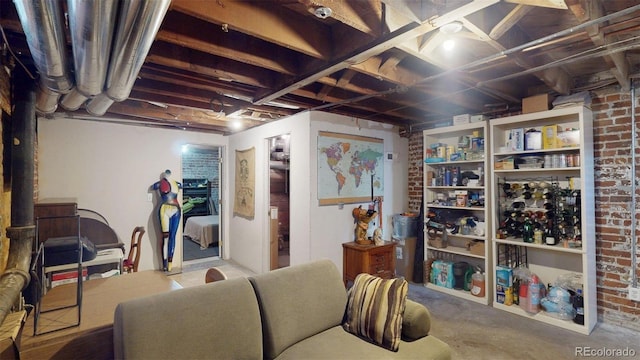 126 S Clarkson St, Denver, CO 80209 - view of unfinished basement