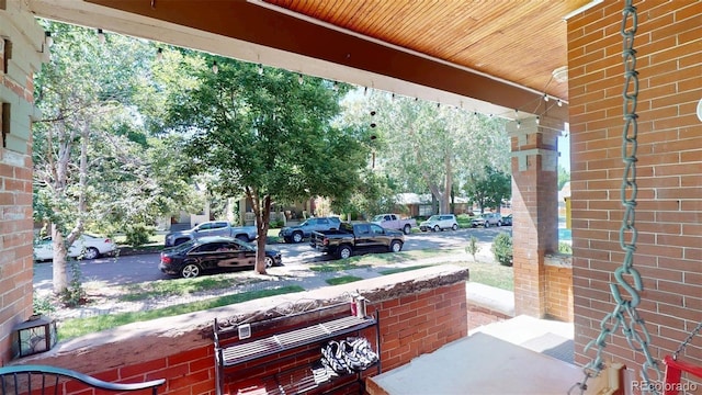 126 S Clarkson St, Denver, CO 80209 - view of covered porch