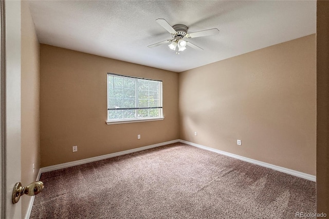 1419 Red Mountain Dr Unit 126, Longmont, CO 80504 - spare room featuring carpet floors and a ceiling fan