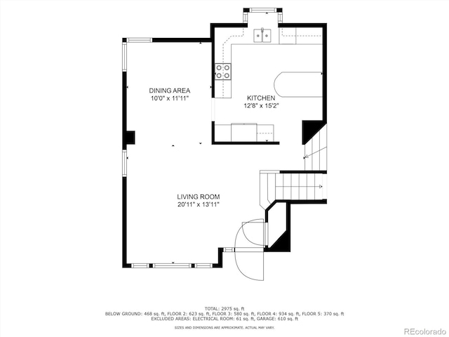 7636 S Allison Ct, Littleton, CO 80128 - view of floor plan / room layout