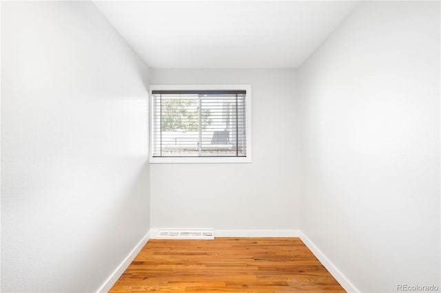 4300 Osage St, Denver, CO 80211 - unfurnished room with baseboards and light wood-style flooring