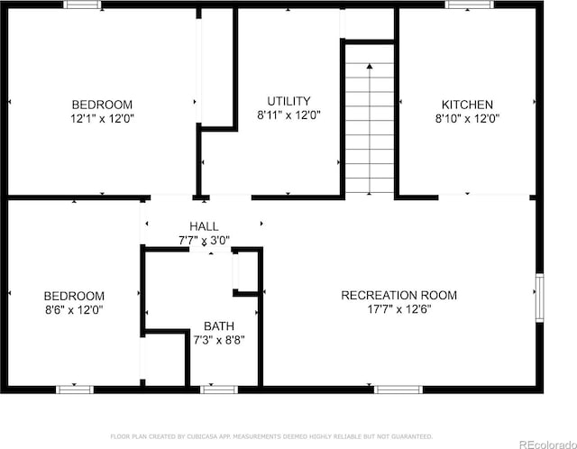 4300 Osage St, Denver, CO 80211 - view of home floor plan