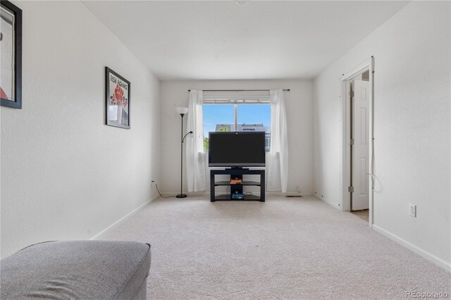5536 Kirk St, Denver, CO 80249 - sitting room featuring carpet floors and baseboards