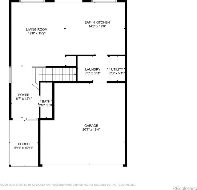 5536 Kirk St, Denver, CO 80249 - floor plan / room layout