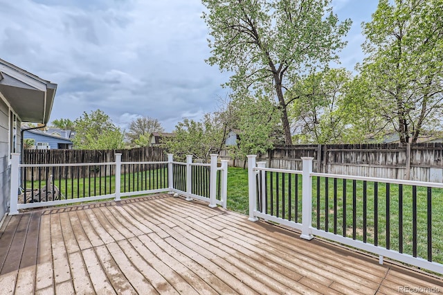 10723 Cherry Ct, Thornton, CO 80233 - view of wooden terrace